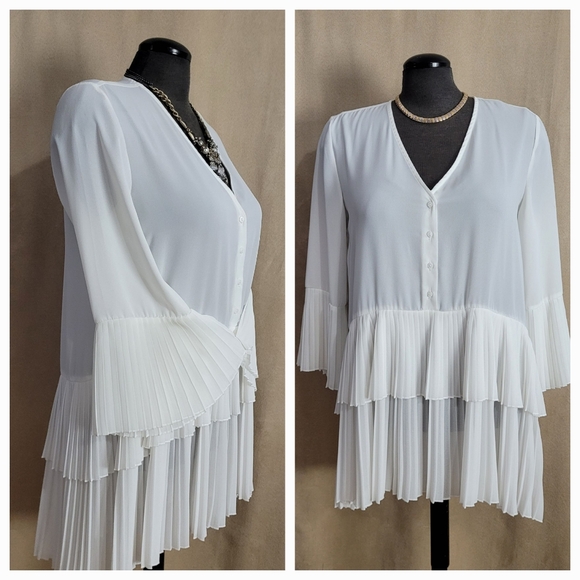 Pleated Top L - Picture 3 of 6